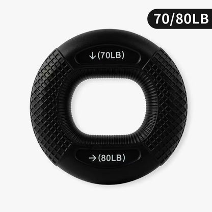 Silicone Hand Grip Strength Enhancer, Grip Ring Finger Trainer, Wrist Expander, Muscle Finger Stretcher, Relieves Wrist Pain