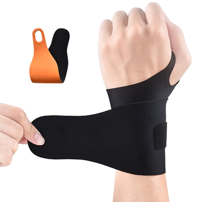 Ultra-Thin Wrist Guard against Light and Light Not Stuffy and Breathable Fixed Pressure Velcro Adjustable Protective Wrist Guard