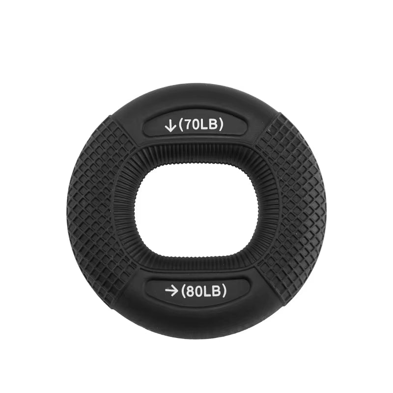 Silicone Hand Grip Strength Enhancer, Grip Ring Finger Trainer, Wrist Expander, Muscle Finger Stretcher, Relieves Wrist Pain