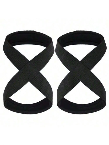 Weightlifting Wrist Straps Strength Training Adjustable Non-Slip Gym Fitness Lifting Strap Wrist Support Sports Grip Band