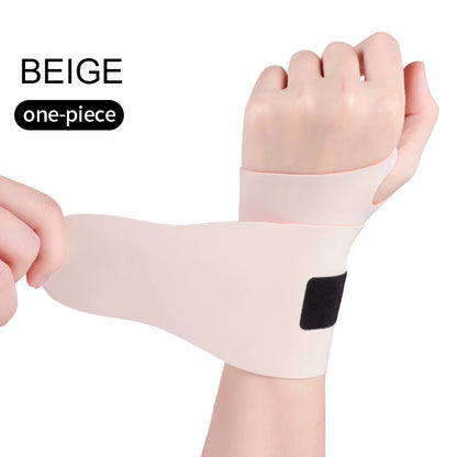 Ultra-Thin Wrist Guard against Light and Light Not Stuffy and Breathable Fixed Pressure Velcro Adjustable Protective Wrist Guard