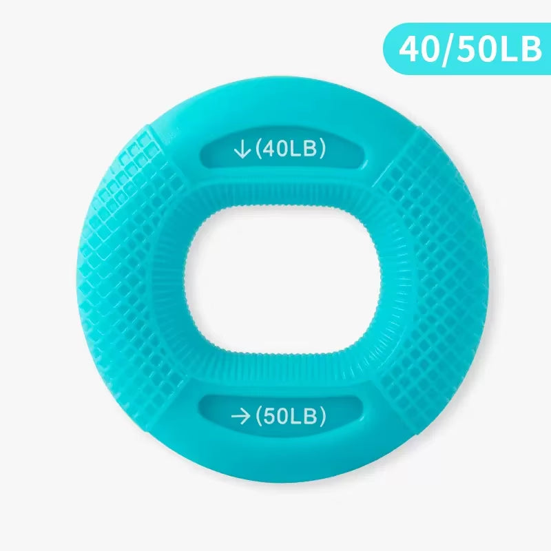Silicone Hand Grip Strength Enhancer, Grip Ring Finger Trainer, Wrist Expander, Muscle Finger Stretcher, Relieves Wrist Pain