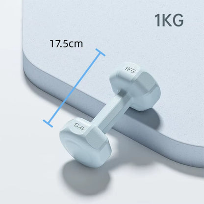 New 1Kg Dumbbell Women'S Fitness Home Equipment Kettlebell Children Primary School Men'S Arm Muscle Yoga Small Dumbbell Set
