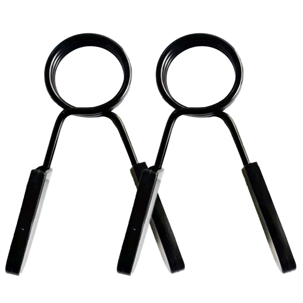 2Pcs/Lot 25/28/30Mm Barbell Clamp Spring Collar Clip Gym Dumbbell Lock Standard Weight Lifting Kit Fitness Body Building Workout