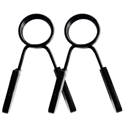2Pcs/Lot 25/28/30Mm Barbell Clamp Spring Collar Clip Gym Dumbbell Lock Standard Weight Lifting Kit Fitness Body Building Workout