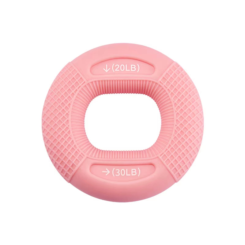 Silicone Hand Grip Strength Enhancer, Grip Ring Finger Trainer, Wrist Expander, Muscle Finger Stretcher, Relieves Wrist Pain