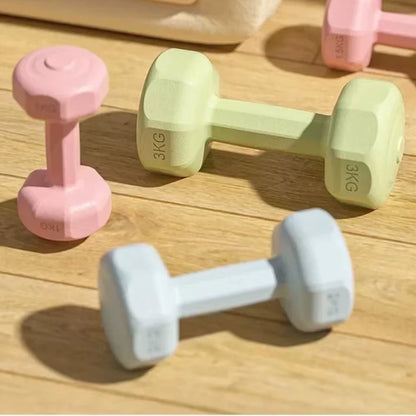New 1Kg Dumbbell Women'S Fitness Home Equipment Kettlebell Children Primary School Men'S Arm Muscle Yoga Small Dumbbell Set