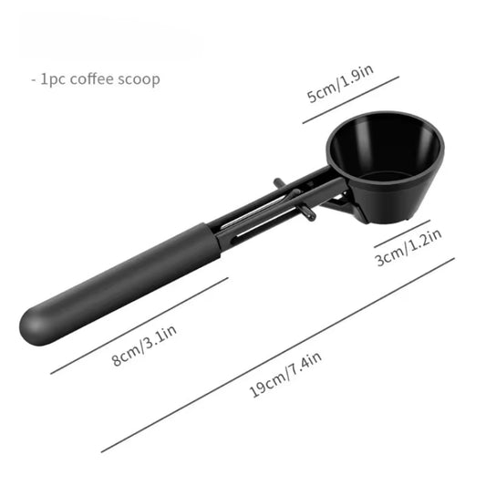 Kitchen Accessories Coffee Scoop Funnel for Flling Reusable K-Cup Coffee Pot Coffee Spoon Sliding Design Measuring Spoon