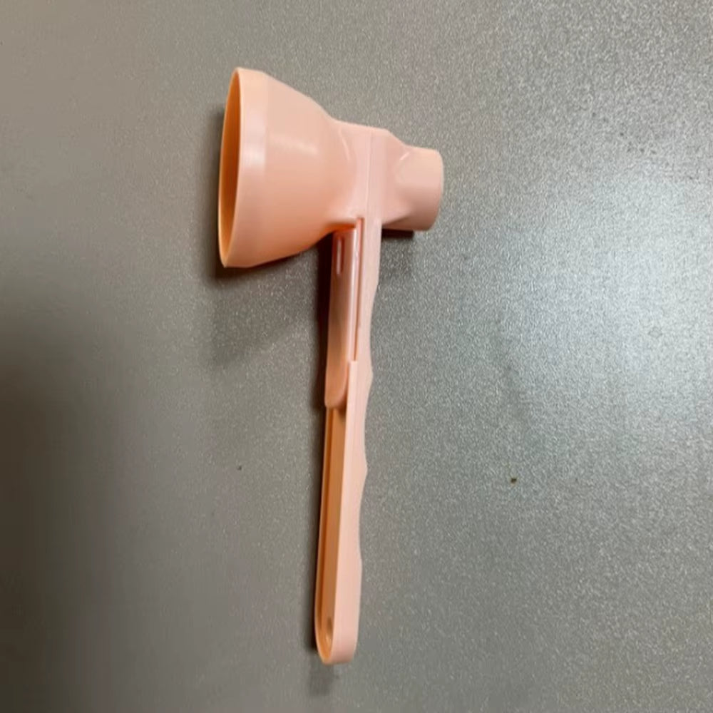 Flling Coffee Scoop Funnel Plastic Reusable Sliding Scoop Funnel 2 in 1 Sliding Design Protein Powder Scoop Kitchen Gadgets